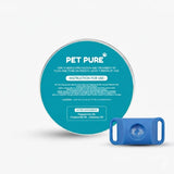 PetPure™ – 12-Month All-Natural Flea & Tick Protection Tag for Dogs