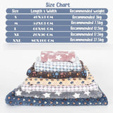 Soft Fleece Pet Blanket Mat for Dogs and Cats | Warm Double-Thick Flannel Non-Slip Washable Pad