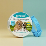 PetPure™ – 8-Month All-Natural Flea & Tick Collar for Dogs