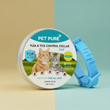 PetPure™ – 8-Month All-Natural Flea & Tick Collar for Cats