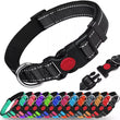 Reflective Dog Collar | Adjustable Soft Neoprene Padded Comfortable Safety Collar Pets