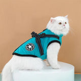 PetPure Waterproof Winter Dog Coat with Built-In Harness