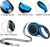 Retractable Dog Leash With Lock – Extendable Pet Long Lead for Training & Walking