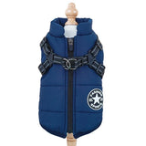 PetPure Waterproof Winter Dog Coat with Built-In Harness