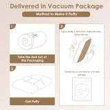 Soft Calming Plush Pet Bed Cushion | Ultra-Soft Dog & Cat Mattress Washable Plush