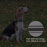 Reflective Dog Collar | Adjustable Soft Neoprene Padded Comfortable Safety Collar Pets