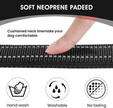 Reflective Dog Collar | Adjustable Soft Neoprene Padded Comfortable Safety Collar Pets